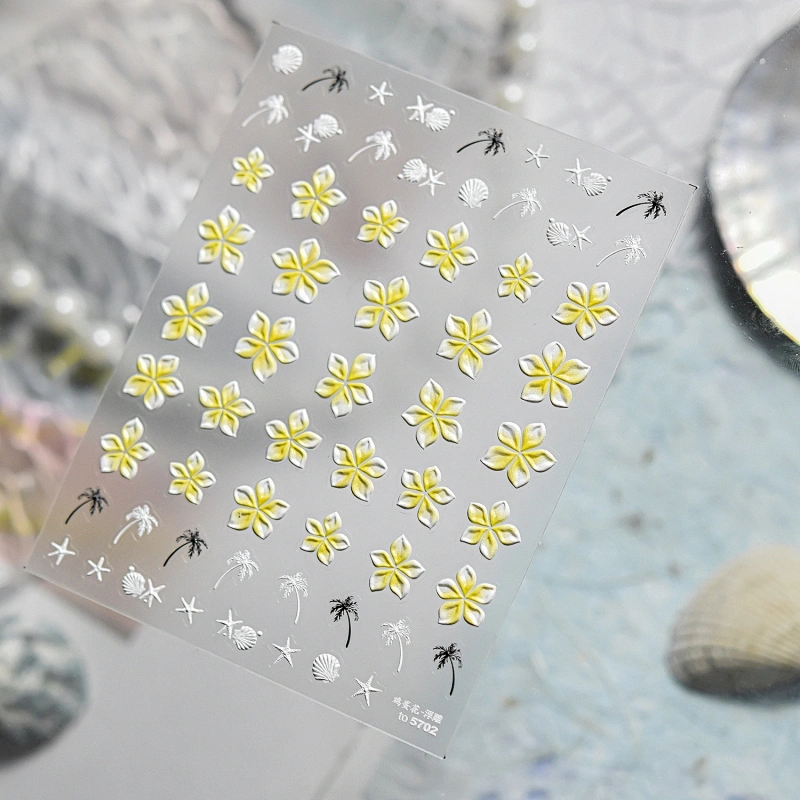 Summer Sea Shell Nail Stickers